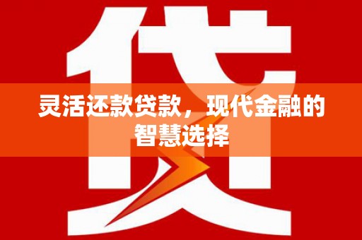 旗津灵活还款贷款，现代金融的智慧选择