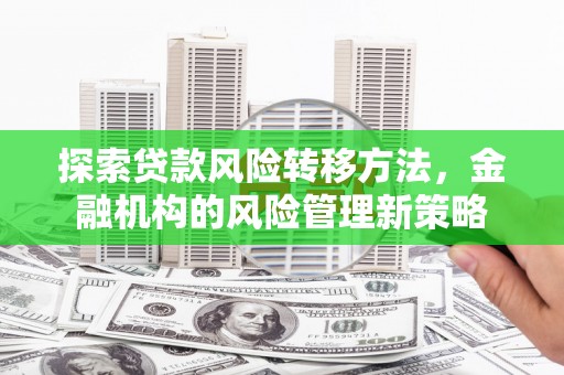 旗津探索贷款风险转移方法，金融机构的风险管理新策略