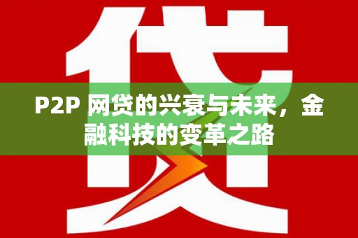 旗津P2P 网贷的兴衰与未来，金融科技的变革之路