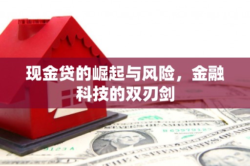旗津现金贷的崛起与风险，金融科技的双刃剑