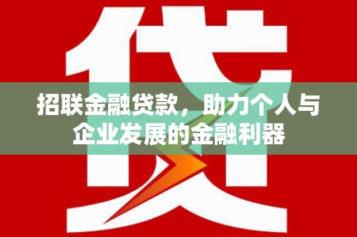 旗津招联金融贷款，助力个人与企业发展的金融利器