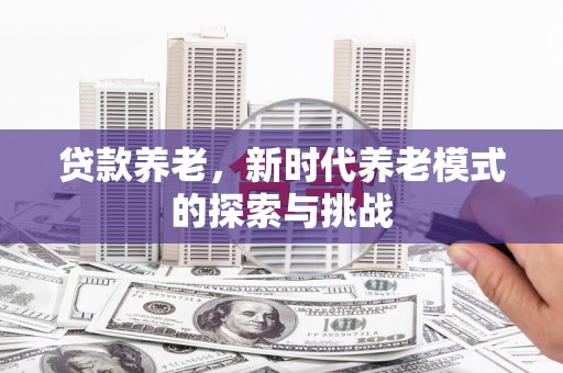 旗津贷款养老，新时代养老模式的探索与挑战