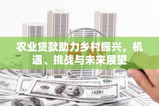 旗津农业贷款助力乡村振兴，机遇、挑战与未来展望