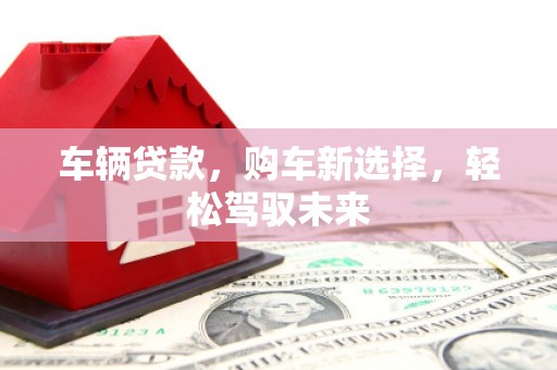 旗津车辆贷款，购车新选择，轻松驾驭未来