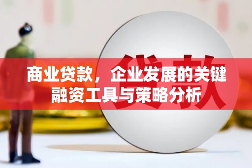 旗津商业贷款，企业发展的关键融资工具与策略分析