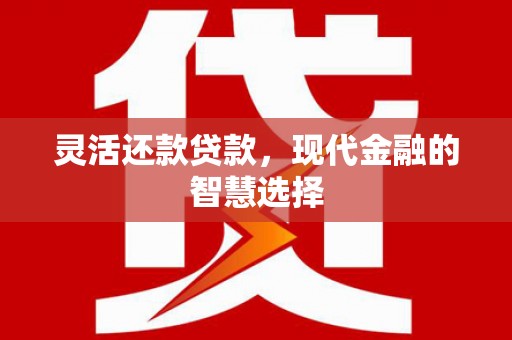 旗津灵活还款贷款，现代金融的智慧选择