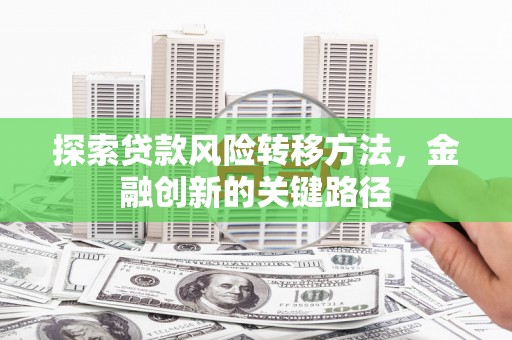 旗津探索贷款风险转移方法，金融创新的关键路径