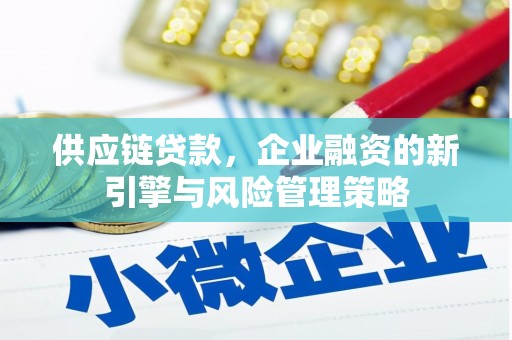 旗津供应链贷款，企业融资的新引擎与风险管理策略