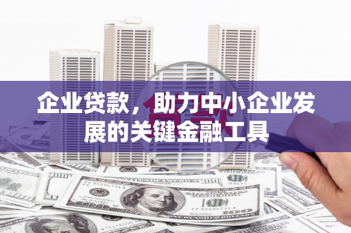 旗津企业贷款，助力中小企业发展的关键金融工具