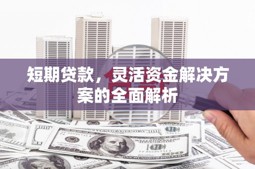 旗津短期贷款，灵活资金解决方案的全面解析