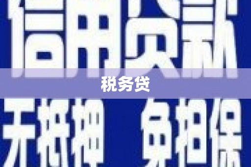旗津税务贷