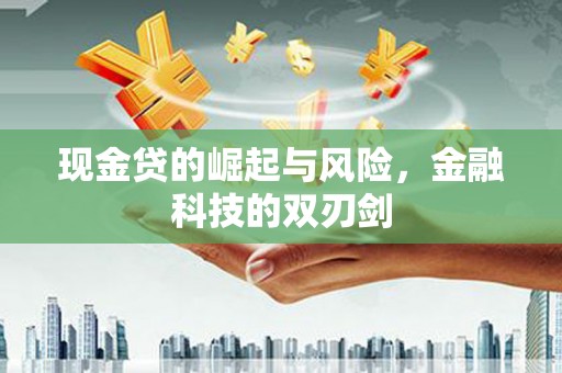 旗津现金贷的崛起与风险，金融科技的双刃剑