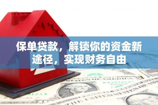 旗津保单贷款，解锁你的资金新途径，实现财务自由